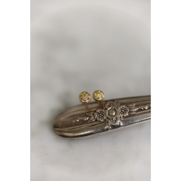 5 Octobre auskarai su deimantais Oreille  DYE2